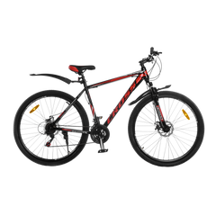 Велосипед Cross Spider 2021 29" 20" black-red-white (29CWS-003357) 29CWS21-003357 фото
