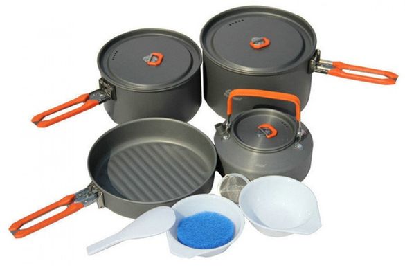 Набір посуду для 4-5 чоловік Fire Maple Feast 4, Orange (Feast 4R) Feast 4R фото
