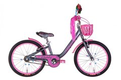 Велосипед 20" Formula Cherry 2022 темно-сірий з рожевим (OPS-FRK-20-167) OPS-FRK-20-167 фото