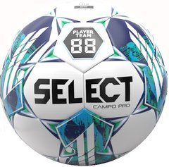 М'яч футбольний Select FB Campo PRO v23 біло-зелений Уні 5 5703543312948 фото