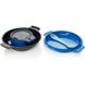Набір посуду Humangear GoKit Deluxe (7-tool) Mess Kit charcoal/blue (022.0125) 022.0125 фото 2