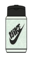 Пляшка Nike TR RENEW RECHARGE STRAW BOTTLE 16 OZ зелений, чорний Уні 437 мл 887791762160 фото
