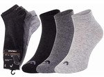 Шкарпетки Head SNEAKER 3P UNISEX сірий, білий, чорний Уні 39-42 8720245179836 фото