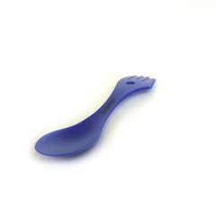 Ложка-вилка (ловилка) пластмасова Tramp синя UTRC-069-blue фото