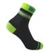 Шкарпетки водонепроникні Dexshell Pro visibility Cycling, р-р S (36-38) з зеленою смугою (DS648HVYS) DS648HVYS фото