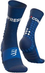 Шкарпетки Compressport Ultra Trail Socks, Blue Melange, T1 (XU00008B 501 0T1) XU00008B 501 0T1 фото
