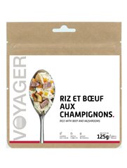 Сублімована їжа VOYAGER Rice with beef and mushrooms 125 г (B181) B181 фото