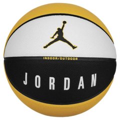 М'яч баскетбольний Nike JORDAN ULTIMATE 2.0 8P DEFLATED білий, чорний, жовтий Уні 7 887791427540 фото