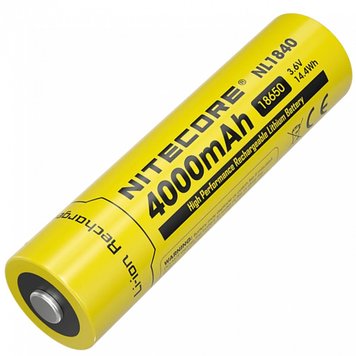 Акумулятор 18650 (4000mAh) Nitecore NL1840 6-1530 фото