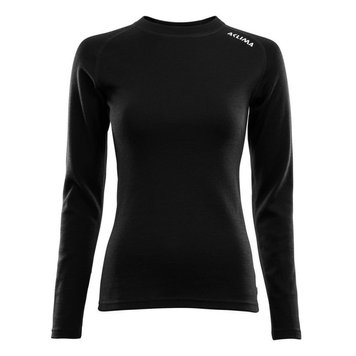 Термокофта жін. Aclima WarmWool Crew Neck Women Black S 141101001-04 фото