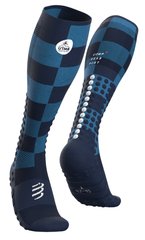 Компресійні гольфи Compressport Full Socks Race & Recovery - UTMB 2021, T2 - Blue (SU00028L 500 0T2) SU00028L 500 0T2 фото
