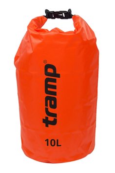 Гермомішок Tramp PVC Diamond Rip-Stop 10 л (TRA-111-orange) UTRA-111-orange фото