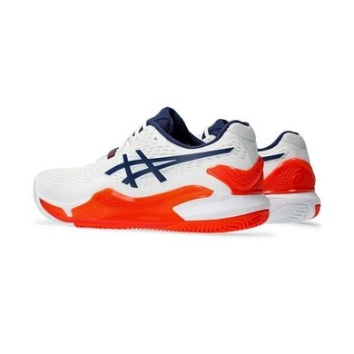 Кросівки чол. Asics Gel-resolution 9 clay white/red/navy (45) 11 4550457141130 фото