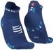 Шкарпетки Compressport Pro Racing Socks V4.0 Run Low, Sodalite/Fluo Blue, T1 (XU00047B 533 0T1) XU00047B 533 0T1 фото