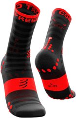 Шкарпетки Compressport Pro Racing Socks V3.0 Ultralight Run High, Black/Red, T1 (XU00002B 906 0T1) XU00002B 906 0T1 фото