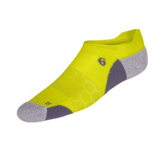Шкарпетки Asics ROAD NEUTRAL PED SOCK SINGLE TAB жовтий, сірий Уні 35-38 8718837137579 фото