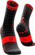 Шкарпетки Compressport Pro Racing Socks V3.0 Ultralight Run High, Black/Red, T1 (XU00002B 906 0T1) XU00002B 906 0T1 фото 1