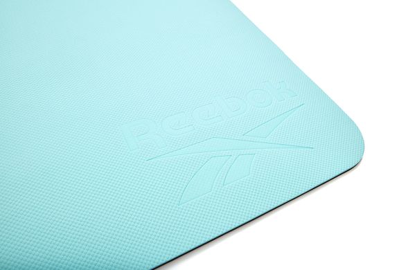 Двосторонній килимок для йоги Reebok Double Sided Yoga Mat синій Уні 176 х 61 х 0,6 см 885652020824 фото
