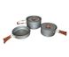 Набір посуду Tramp з анодованого алюмінію на 2-3 персони 1,1/1,7л UTRC-143 (024) UTRC-143 фото 2