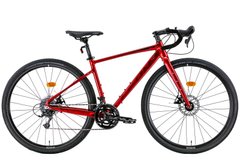 Велосипед 28" Leon GR-90 DD 2022 червоний з чорним (OPS-LN-28-031) OPS-LN-28-031 фото