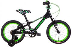 Велосипед 16" Formula Slim 2022 чорно-зелений (OPS-FRK-16-187) OPS-FRK-16-187 фото