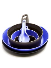 Набір посуду WILDO Explorer Kit Multicolor Blueberry/Dark Grey (67275) 67275 фото