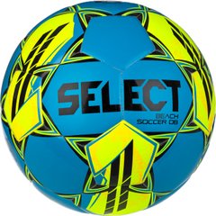 М'яч для пляжного футболу Select BEACH SOCCER DB v23 синій, жовтий Уні 5 5703543316137 фото
