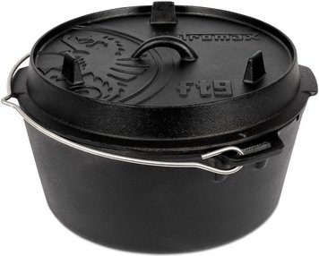 Казан-жарівня чавунна Petromax Dutch Oven ft9 плоске дно 7,5 л ft9-t фото