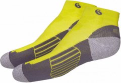 Шкарпетки Asics ROAD QUARTER жовтий, сірий Уні 35-38 8718837137371 фото