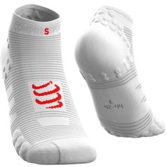 Шкарпетки Compressport Pro Racing Socks V3.0 Ultralight Run 2019 Low, White, T2 (RSLULV3-0000-T2) RSLULV3-0000-T2 фото