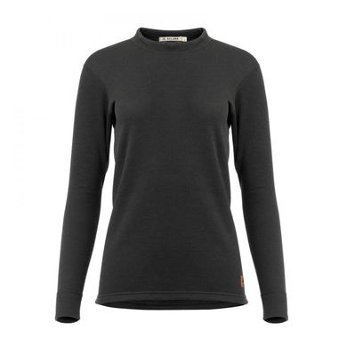 Термокофта жін. Aclima WoolTerry 220 Crew Neck Jet Black XS 108962 фото