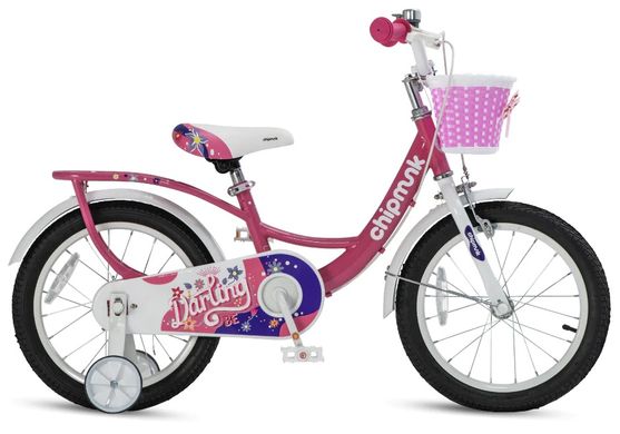 Велосипед дитячий RoyalBaby Chipmunk Darling 18", OFFICIAL UA, рожевий CM18-6-pink фото