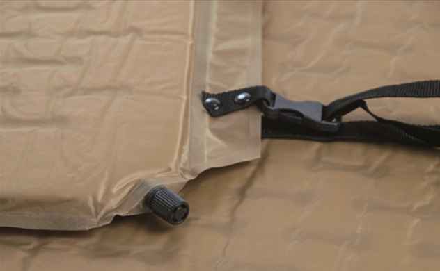 Килимок самонадувний Mil-Tec self inflatable matress Coyote 185x50x2.5 (14420105) 14420105 фото