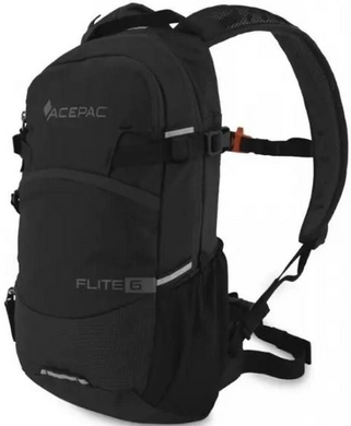 Рюкзак велосипедний Acepac Flite 6 Black (ACPC 206303) 8596253206303 фото