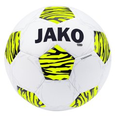 М'яч футбольний Jako Training ball Wild білий, неоновий жовтий, чорний Уні 5 4067633122925 фото