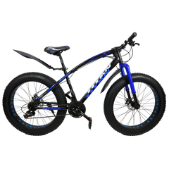 Велосипед Titan Jaguar 2022 alloy 26" 19" синій, Синій