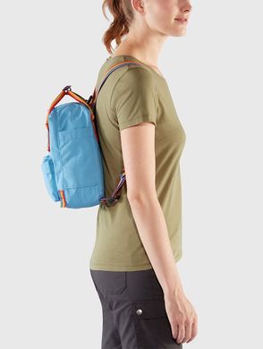 Рюкзак FJALLRAVEN Kanken Rainbow Mini Burnt Orange/Rainbow Pattern (23621.212-907) 23621.212-907 фото