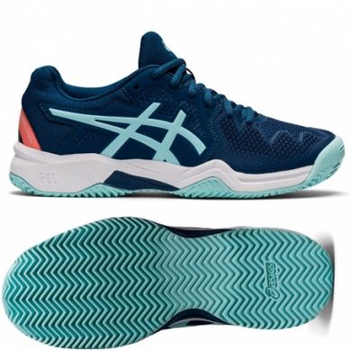 Кросівки дит. Asics Gel-Resolution 8 clay GS light indigo/clear blue (34.5) 2.5 4550455044808 фото