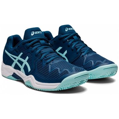 Кросівки дит. Asics Gel-Resolution 8 clay GS light indigo/clear blue (34.5) 2.5 4550455044808 фото