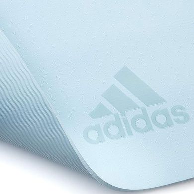 Килимок для йоги Adidas Premium Yoga Mat світло-блакитний Уні 176 х 61 х 0,5 см 885652020237 фото