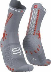 Шкарпетки Compressport Pro Racing Socks V4.0 Trail, Alloy/Orangeade, T1 (XU00048B 406 0T1) XU00048B 406 0T1 фото