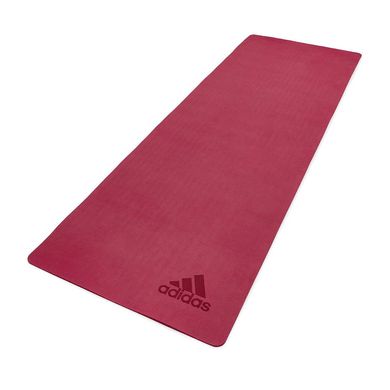 Килимок для йоги Adidas Premium Yoga Mat червоний Уні 176 х 61 х 0,5 см 885652012515 фото
