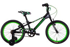 Велосипед AL 18" Formula Slim рама-9" 2022 чорно-зелений (OPS-FRK-18-117) OPS-FRK-18-117 фото