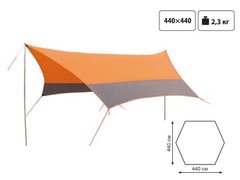 Тент зі стійками Tramp Lite Tent Orange