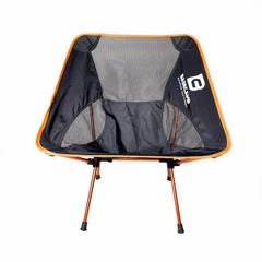 Кемпінгове крісло BaseCamp Compact, 50x58x56 см, Black/Orange (BCP 10306) 4820261870060 фото