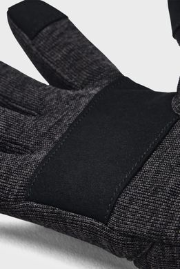 Рукавички UA Storm Fleece Gloves чорний, сірий Чол MD 195251534388 фото