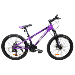 Велосипед CROSSBIKE EVEREST 24"12" фіолетовий [24CJPR-004416] 24CJPr-004416 фото