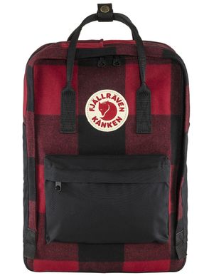 Рюкзак FJALLRAVEN Kanken Re-Wool Laptop 15 Red/Black (23328.320-550) 23328.320-550 фото