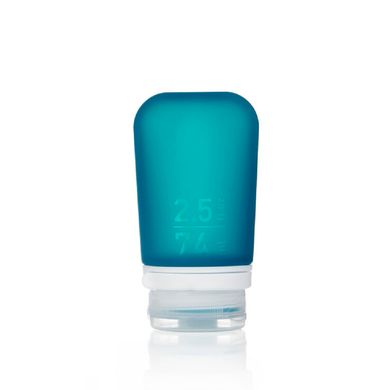 Силіконова пляшечка Humangear GoToob+ Medium blue (022.0013) 022.0013 фото