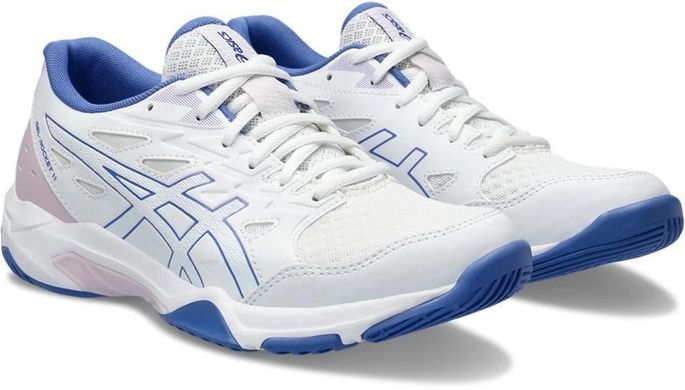 Кросівки сквош жін. Asics Gel-Rocket 11 white/blue (37) 6 4550457146142 фото